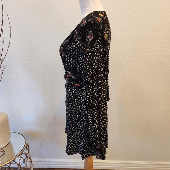 Free People Womens Wonderland Printed A-Line Mini Dress Size M - Picture 10 of 15